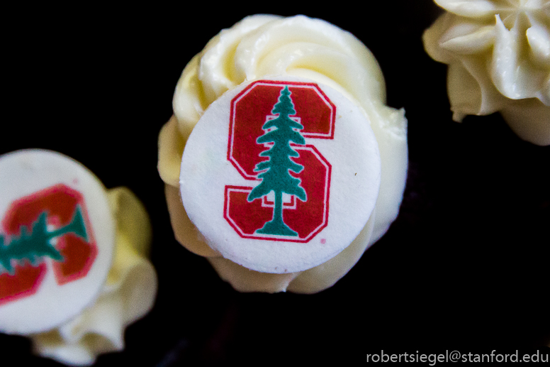 tree cakes at stanford graduation 2016